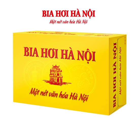 Bia Hơi Hà Nội - Thùng 24 lon 500ML