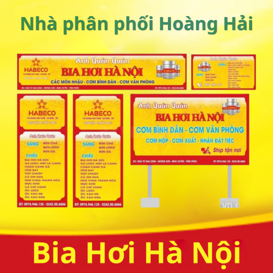 Biển Hiệu Bia Hơi Hà Nội