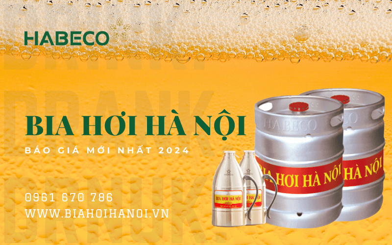 GIÁ BIA HƠI BAO NHIÊU TIỀN 1 LÍT